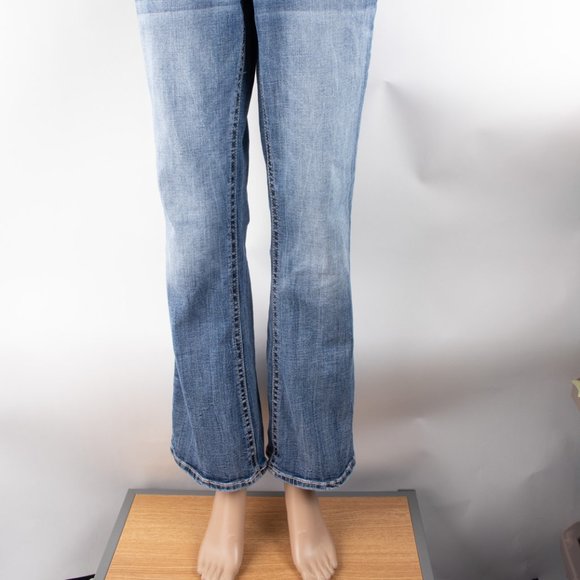 Buckle Daytrip Virgo Bootcut 27 (28 X 31) Women's Denim Jeans Medium Wash - Picture 2 of 14